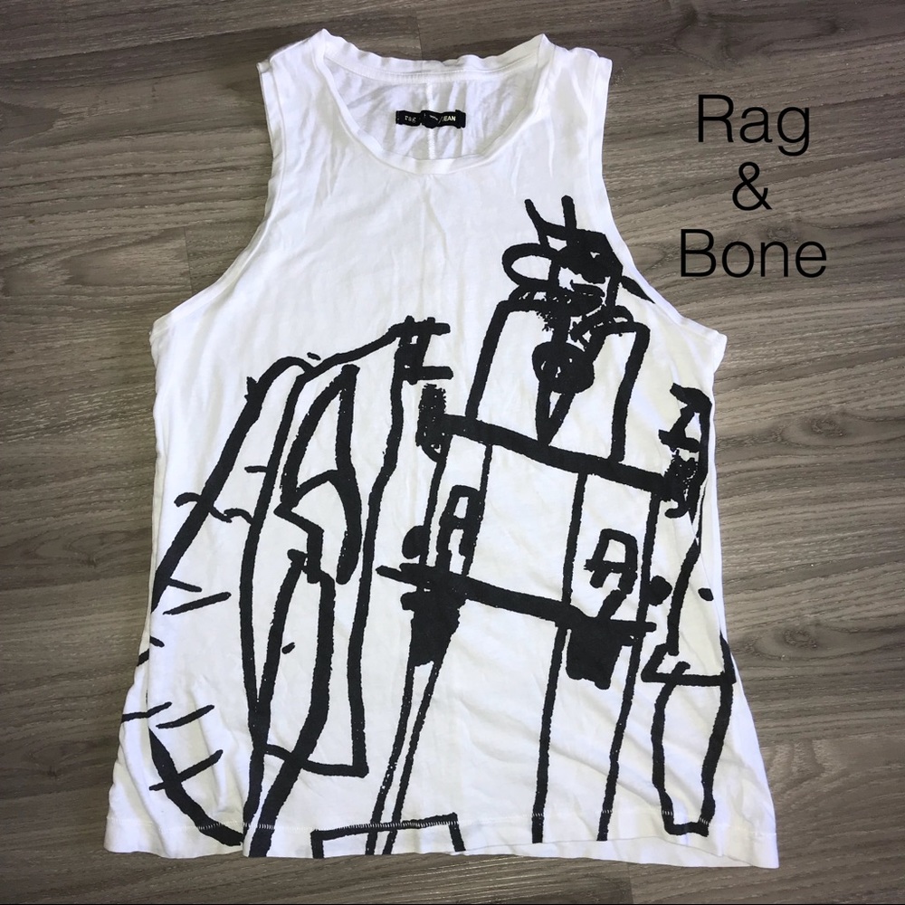 Rag & Bone Sleeveless Shirt